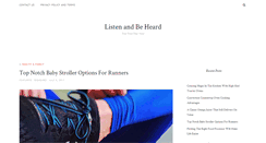 Desktop Screenshot of listenandbeheard.net
